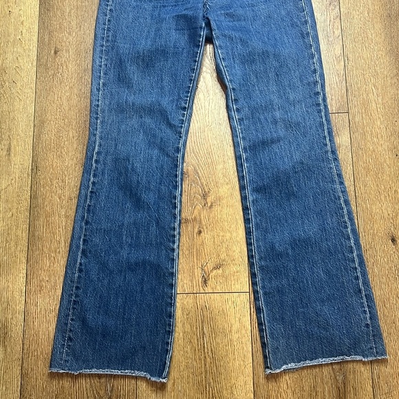 Closed Wide Leg Raw Hem Jeans Size 28 - Picture 7 of 10